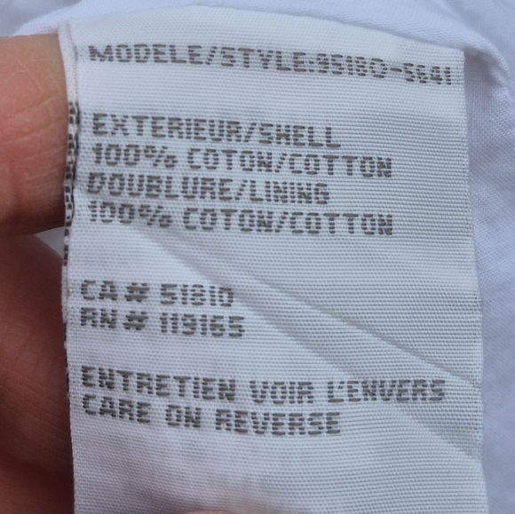 Tribal Size 14 White 100% Cotton Skirt - Picture 10 of 17